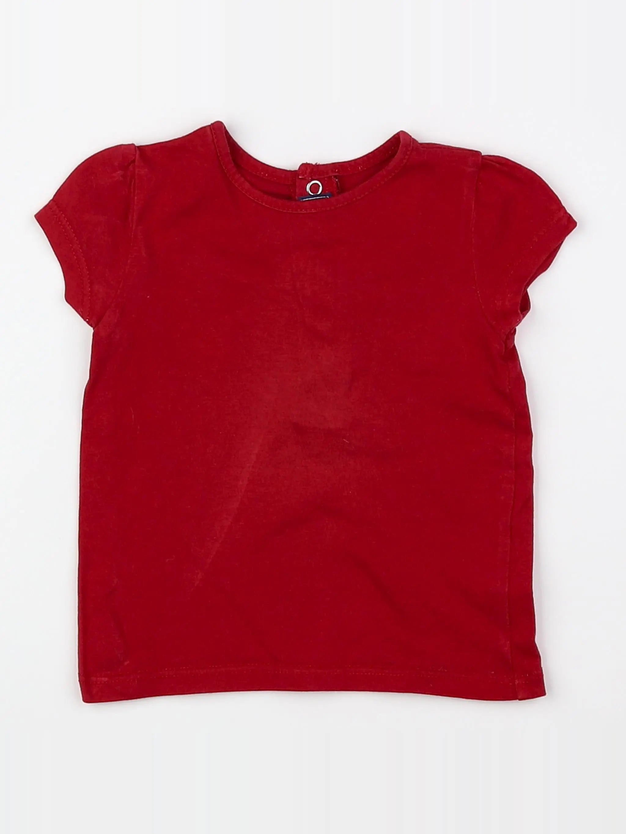 Terre de marins - tee-shirt rouge - 9 mois