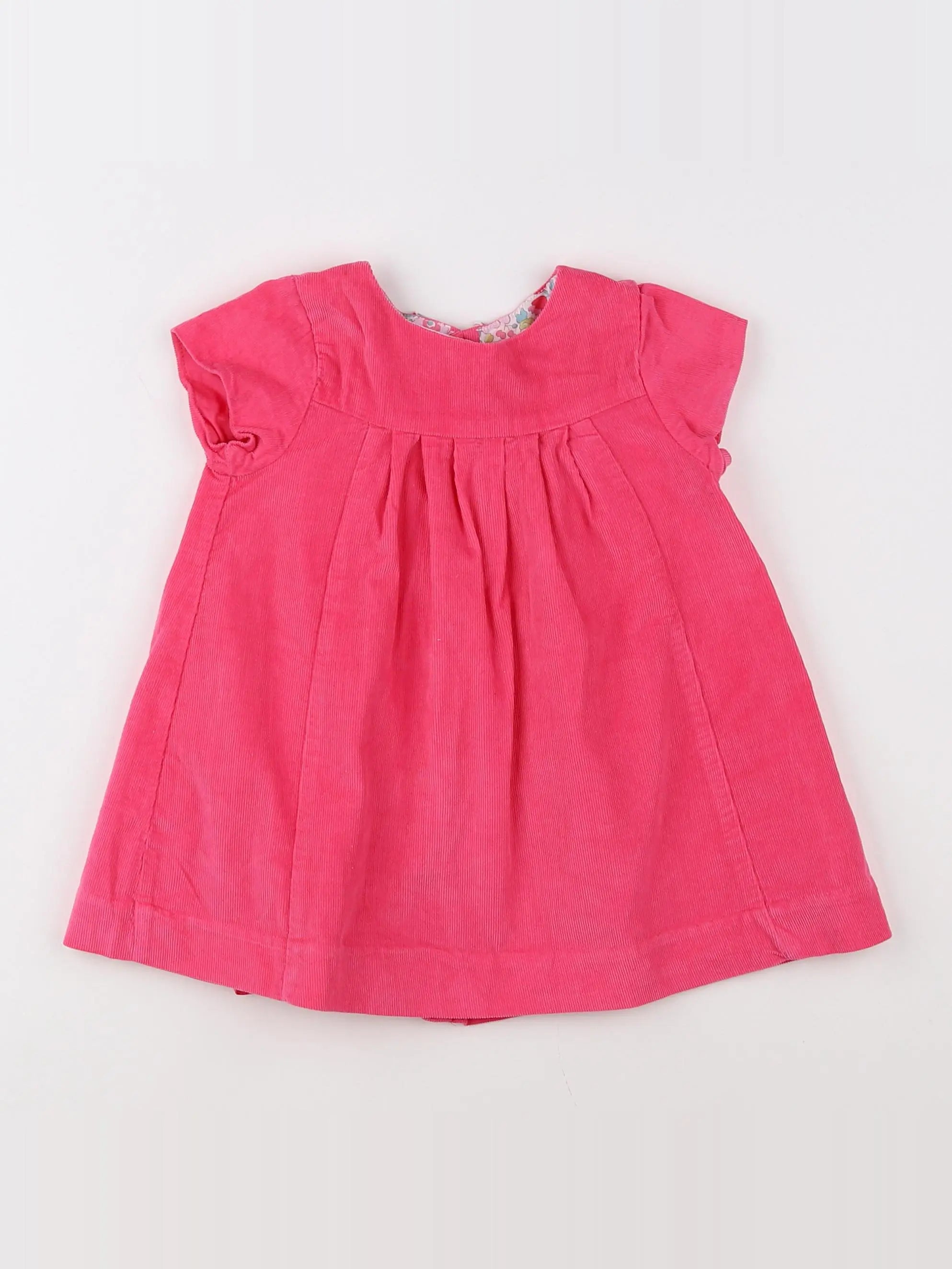 Jacadi - robe rose - 12 mois