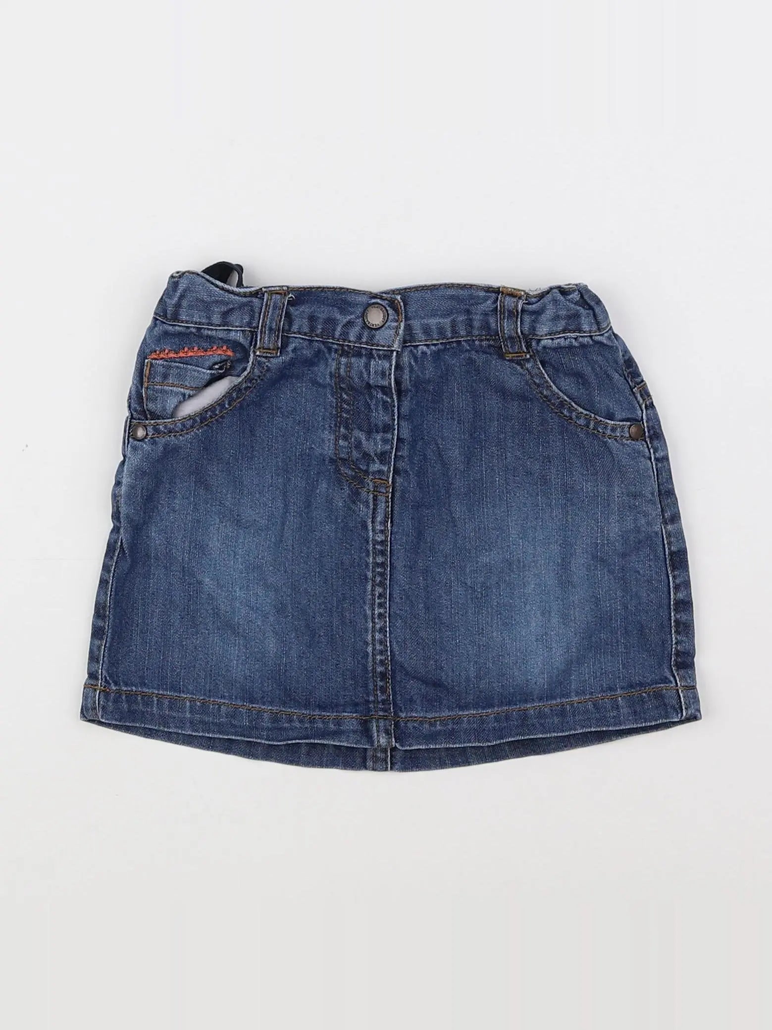 Vertbaudet - jupe bleu - 3 ans