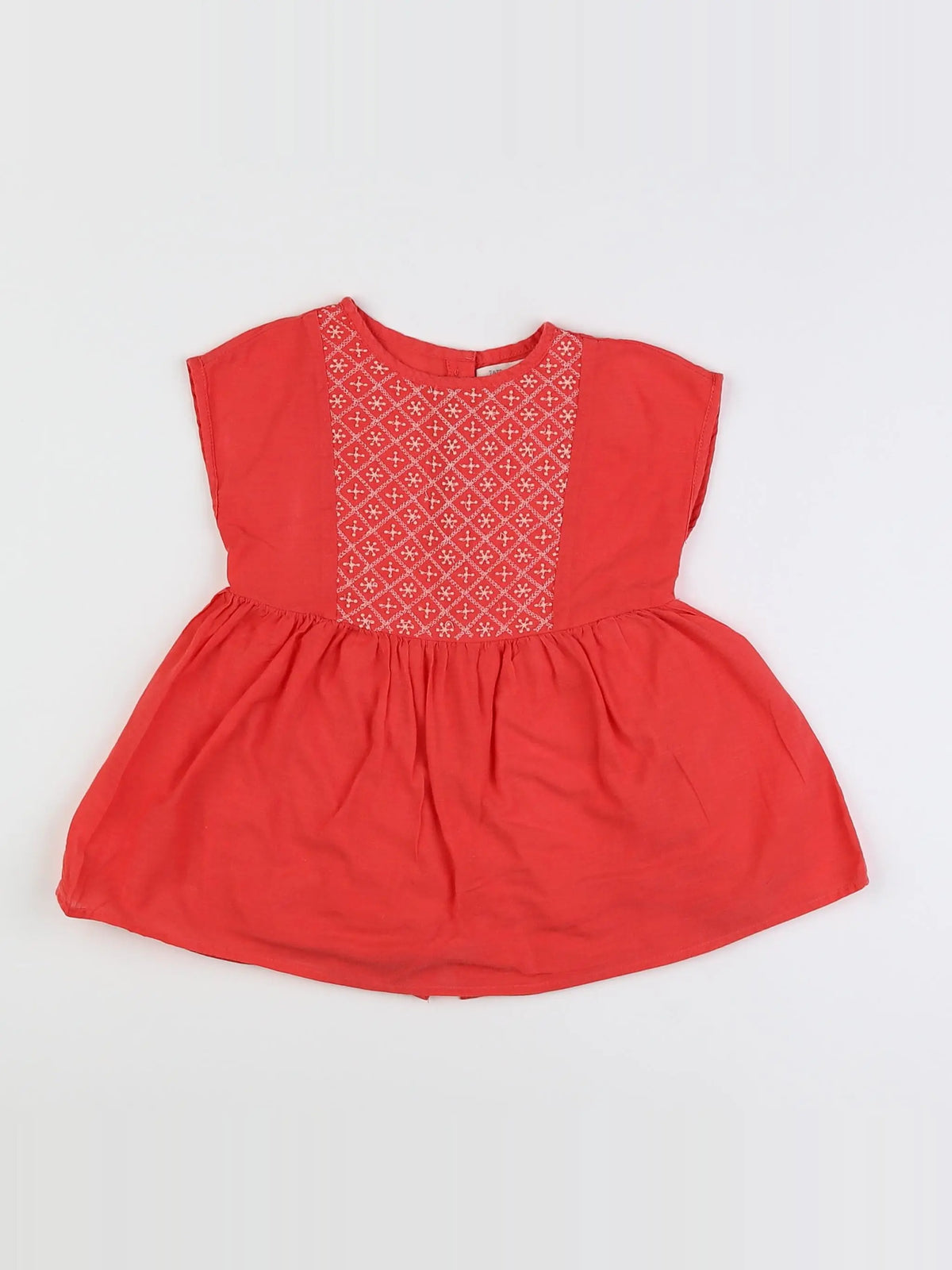 Zara - robe rose - 9/12 mois