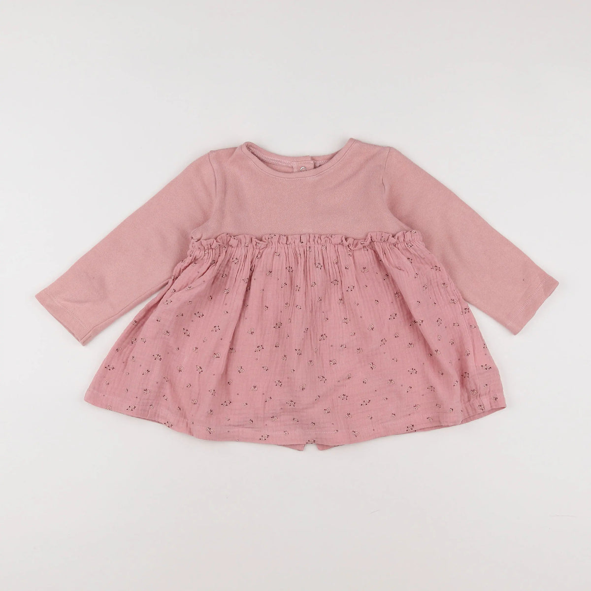 Vertbaudet - robe rose - 18 mois