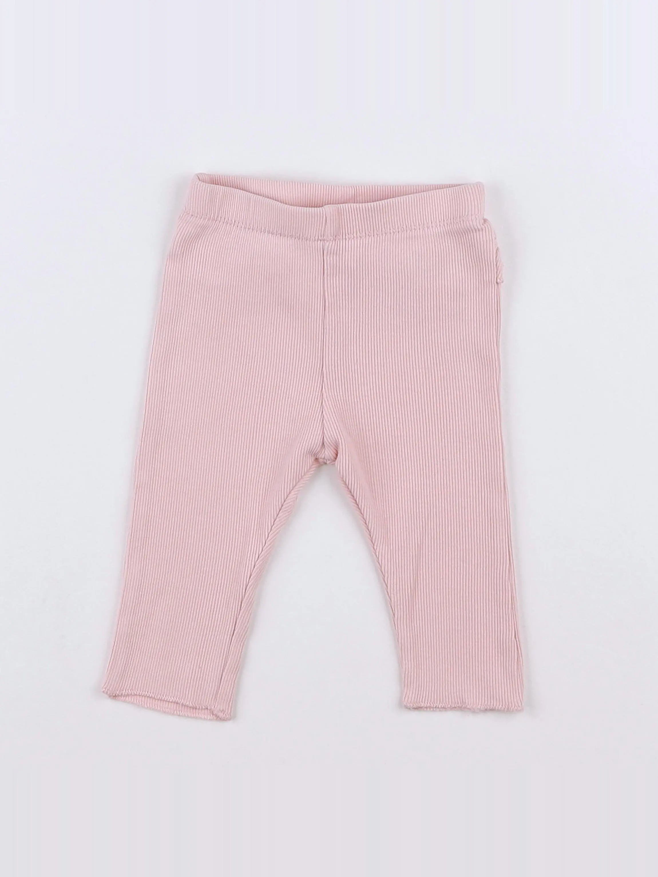 H&M - legging rose - 3 mois