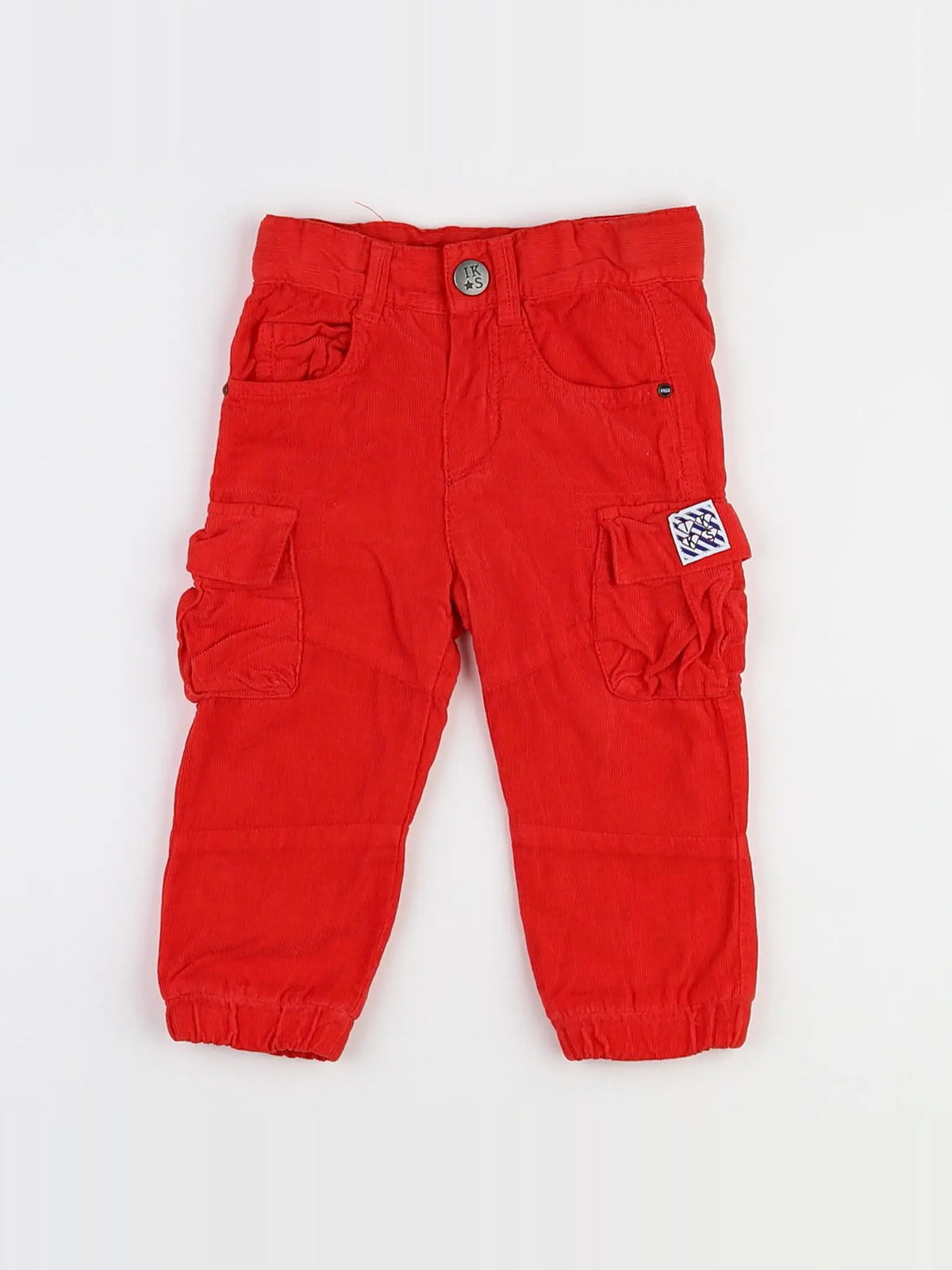 IKKS - pantalon rouge - 6 mois