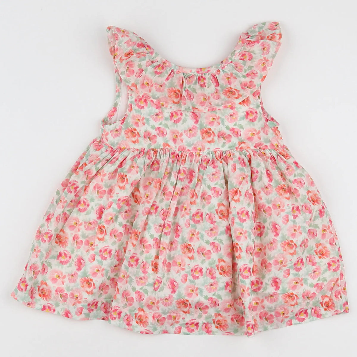 Vertbaudet - robe multicolore - 12 mois