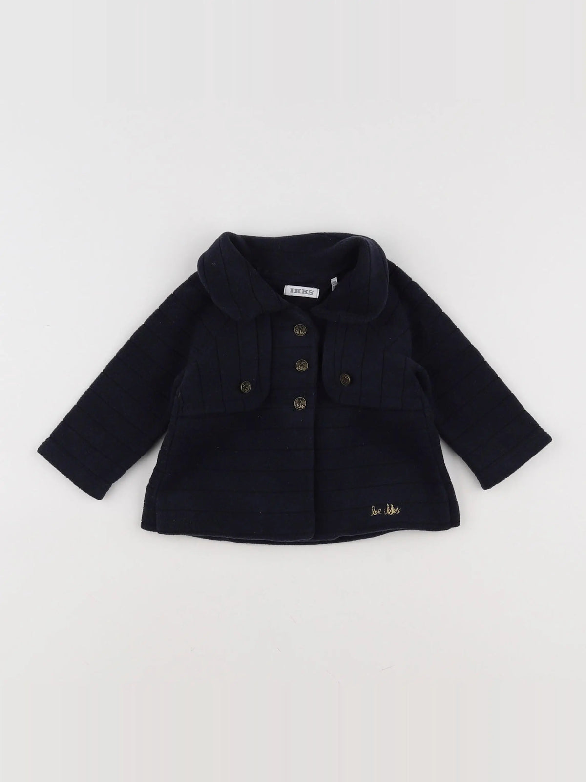 IKKS - veste bleu - 6 mois