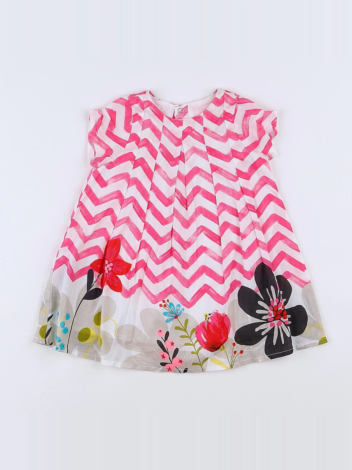 Catimini - robe rose - 6 mois