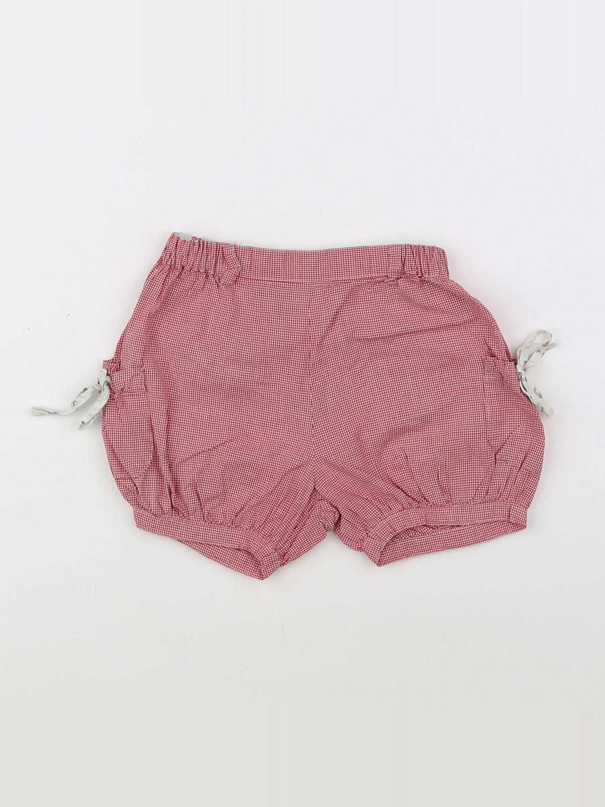 Jacadi - short blanc, rouge - 18 mois