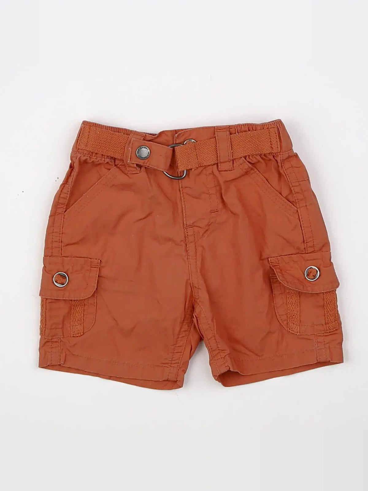 Vertbaudet - short orange - 3 mois