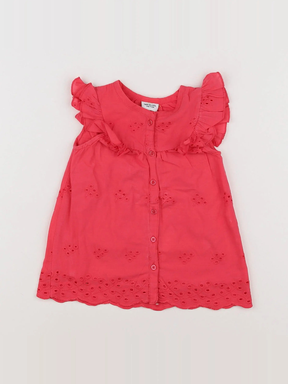 Tape à l'oeil - robe rose - 9 mois