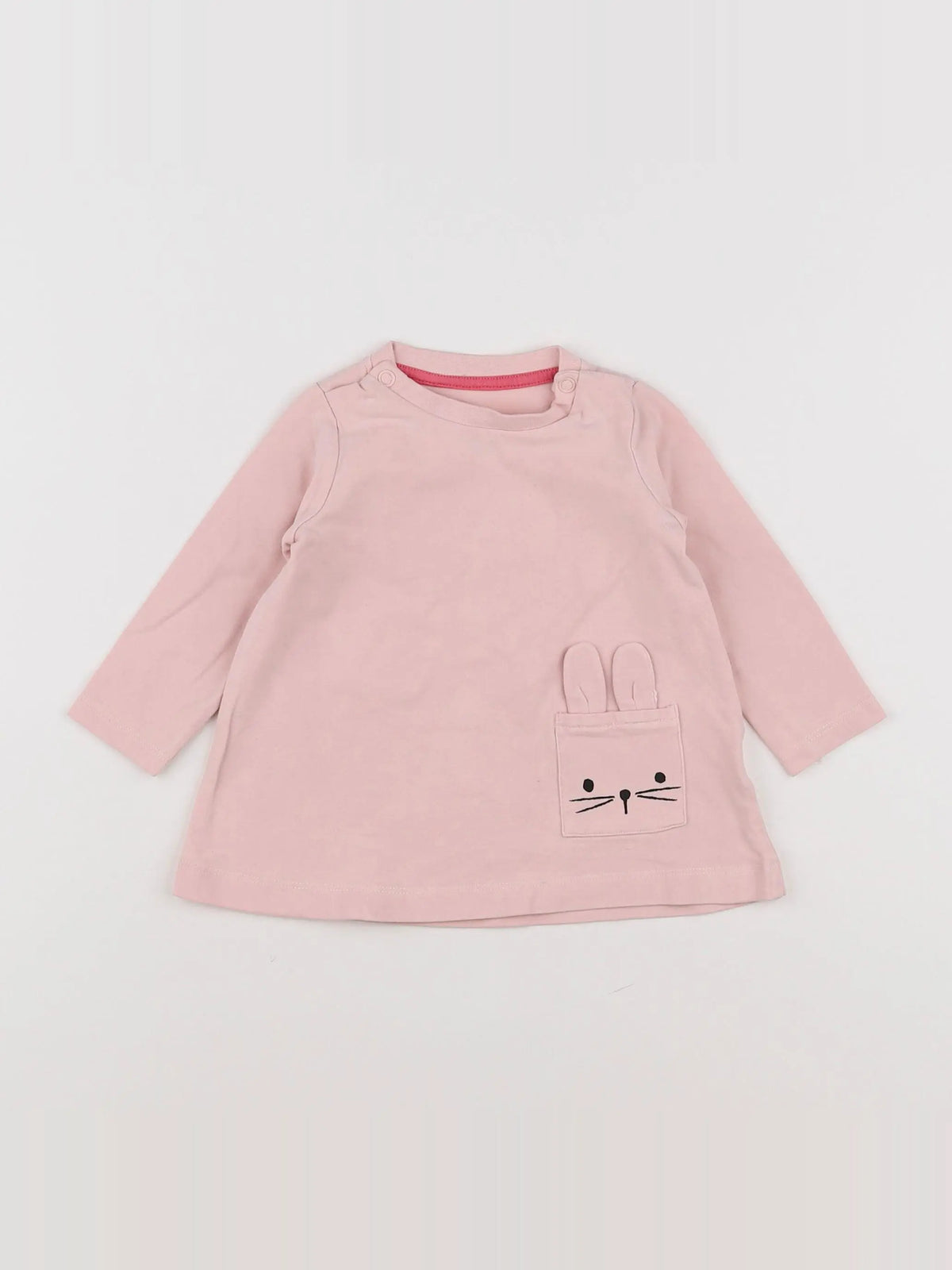 H&M - robe rose - 3/6 mois