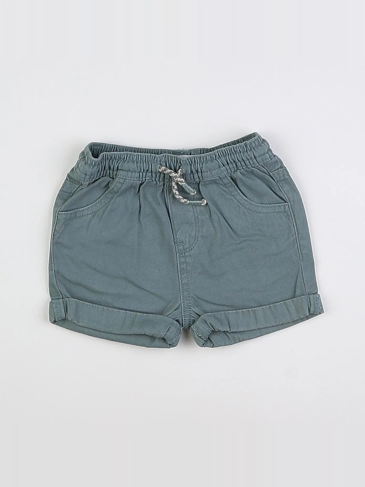 Vertbaudet - short vert - 12 mois