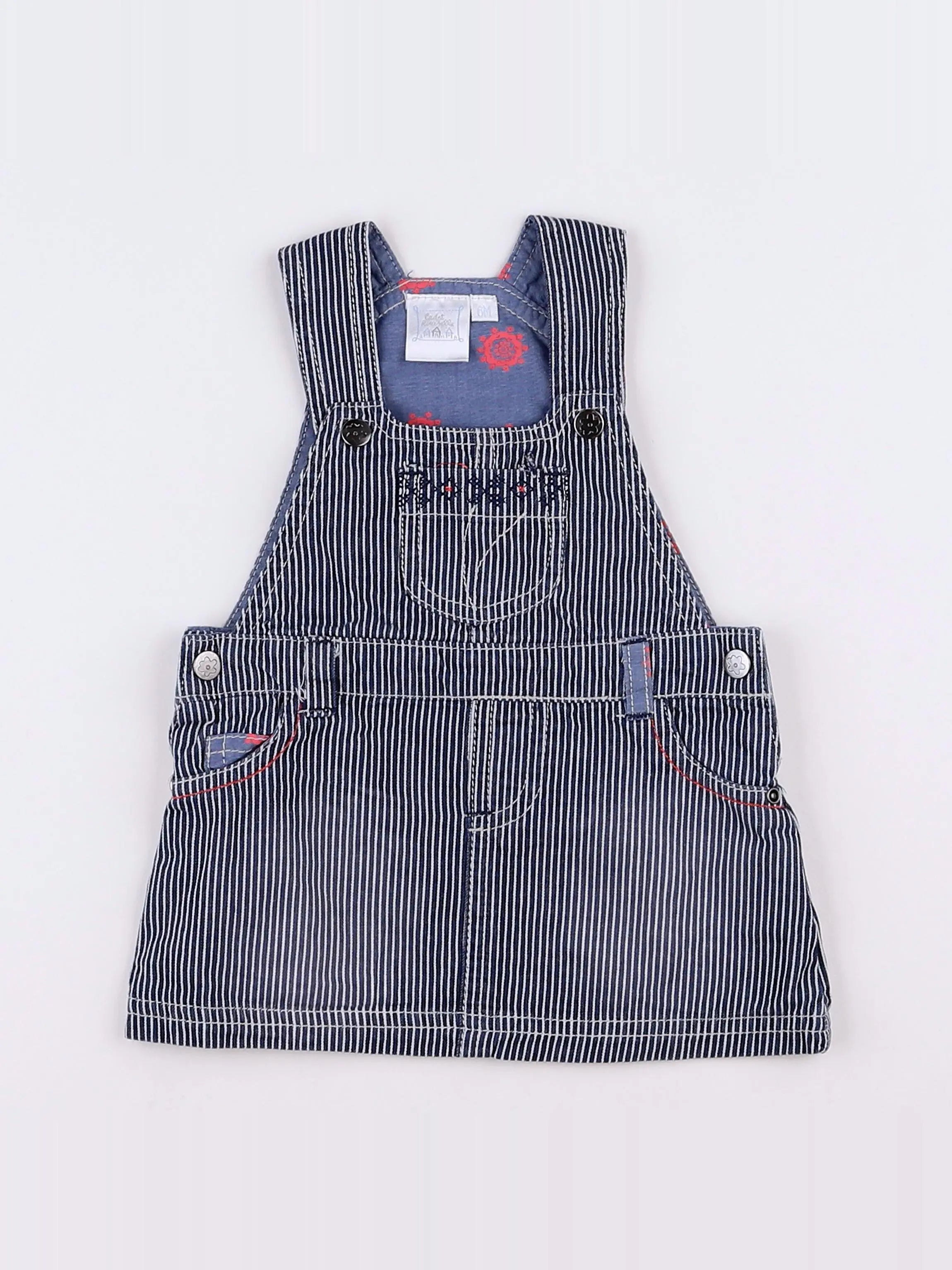 Cadet Rousselle - robe bleu - 6 mois