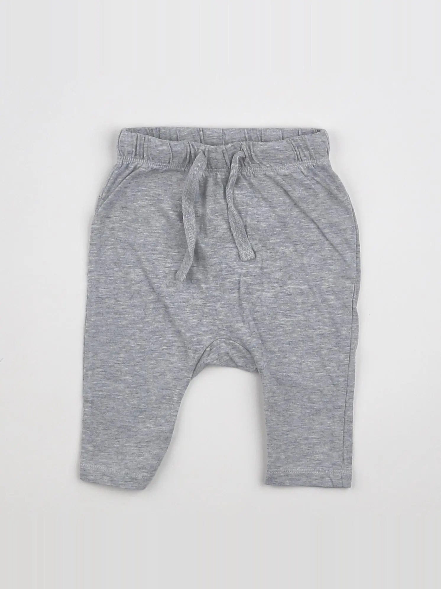 H&M - legging gris - 3/6 mois