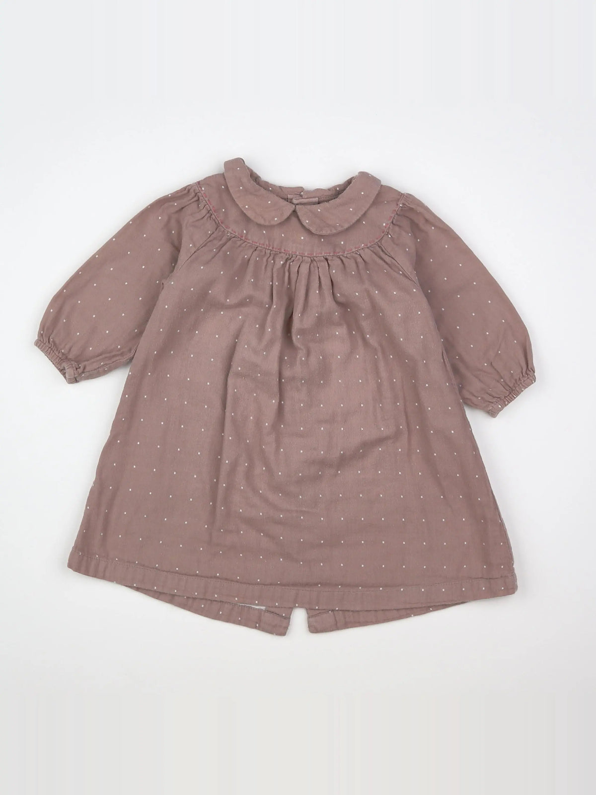 Boutchou - robe violet - 12 mois