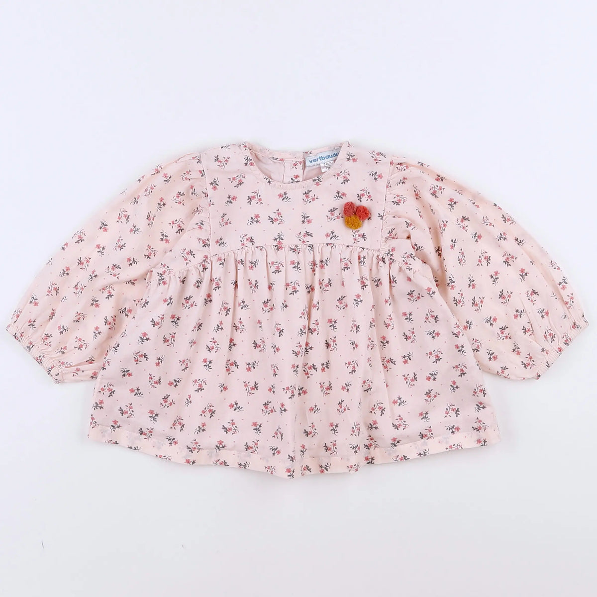 Vertbaudet - blouse rose - 12 mois