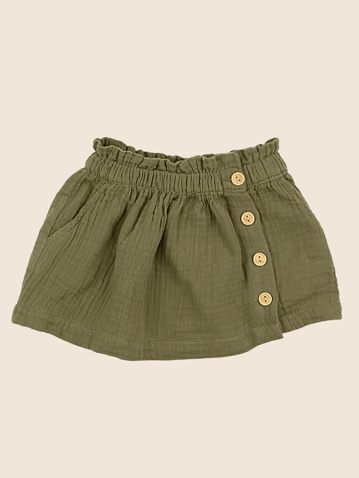 Vertbaudet - jupe vert - 3 mois