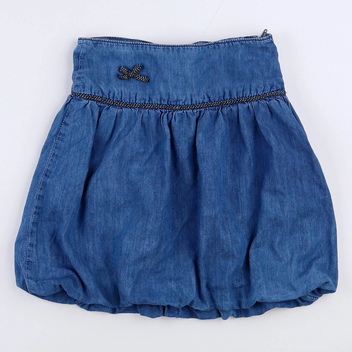 Vertbaudet - jupe bleu - 6 ans