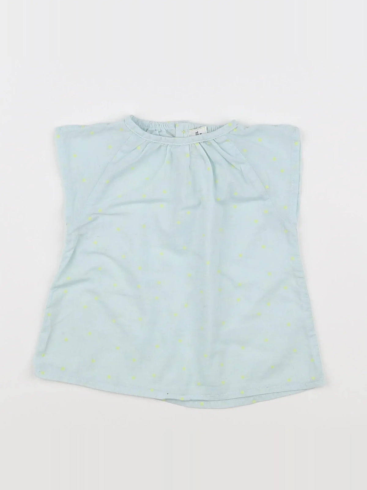 Tape à l'oeil - blouse bleu - 12 mois